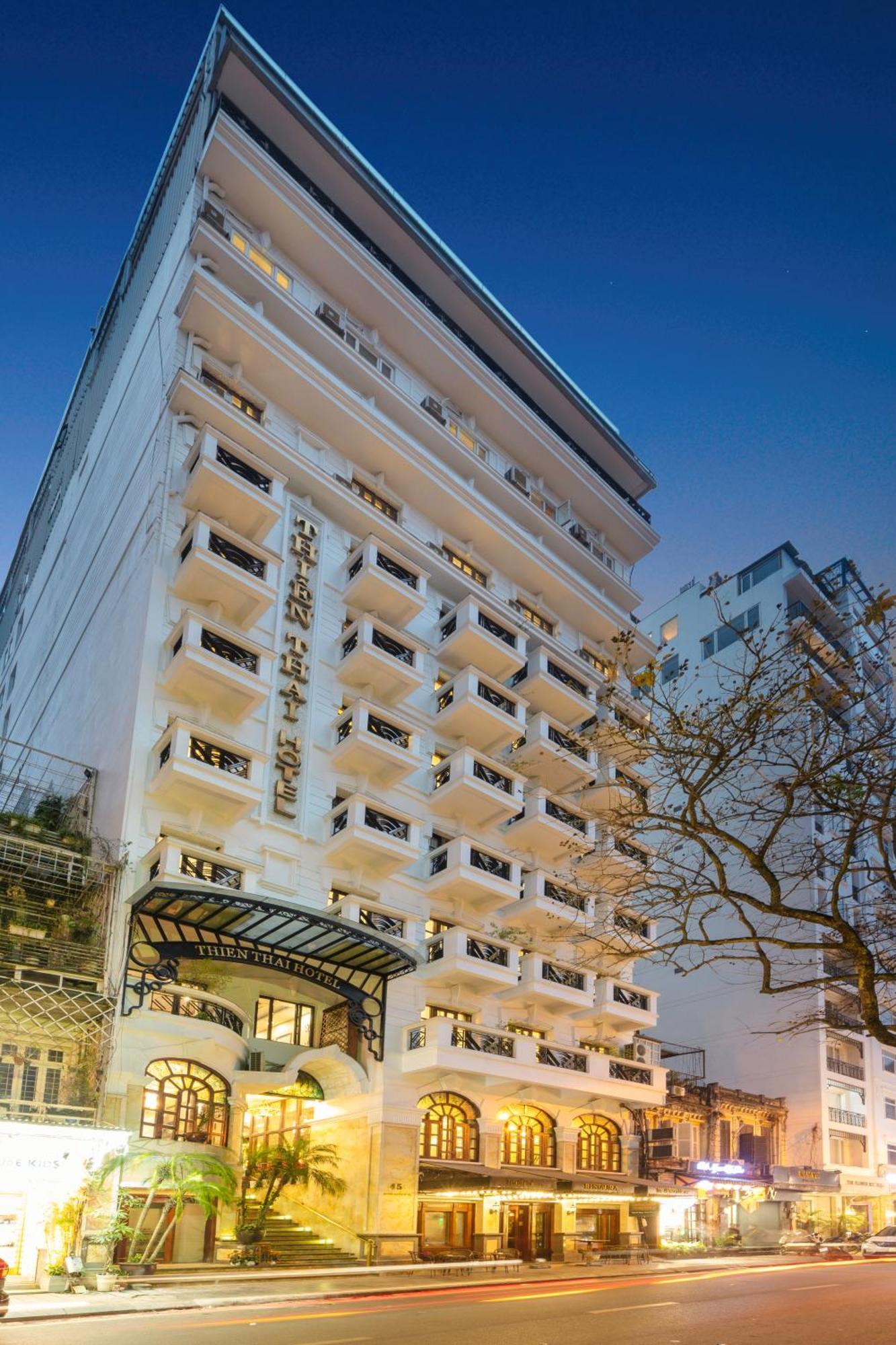 เทียน ทาย โฮเทล Hotel ฮานอย ภายนอก รูปภาพ